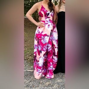 Gorgeous Size 3 Floral Gown!